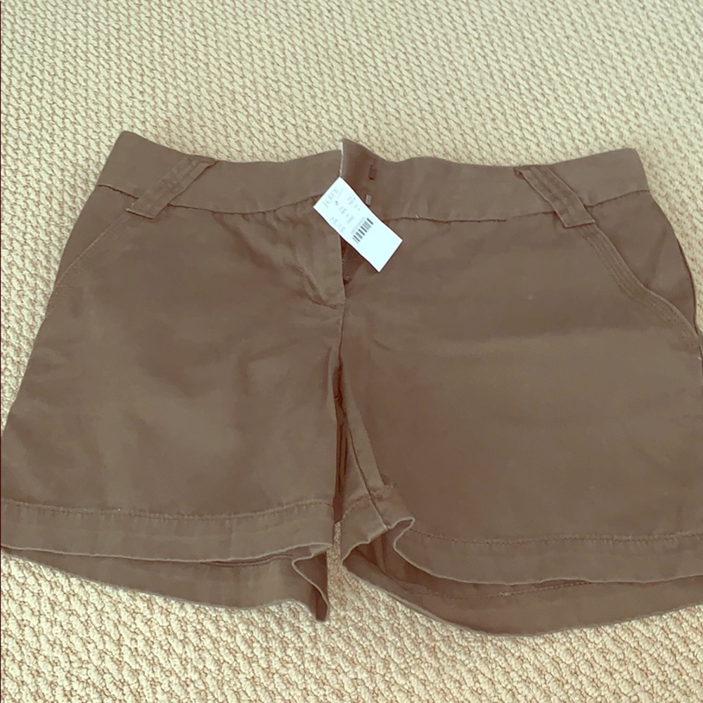 JCrew brown khaki shorts